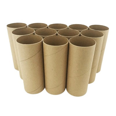 Paper Roll-Kraft 4.5" X 1.75", 12/Pack - 45059