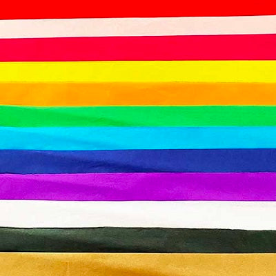 Tissue Paper-20" X 30" Assorted, 24 Sheets/Pack - 45400