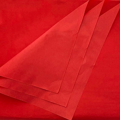 Tissue Paper-20" X 30" Red, 24 Sheets/Pack - 45402