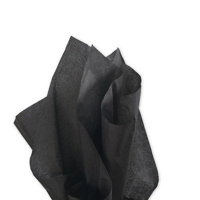 Tissue Paper-20" X 30" Black, 24 Sheets/Pack - 45414