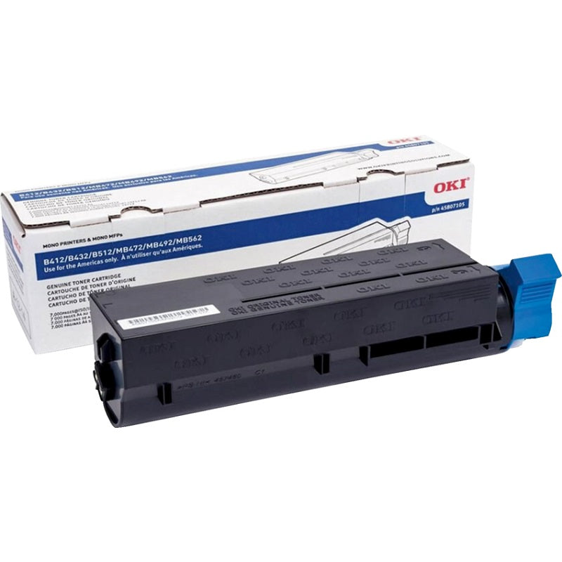 Laser Toner-Okidata Black - 45807105