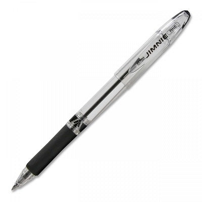 Pen-Stick, Jimnie Ballpoint, 0.7Mm Black/Clear Barrel - 45888-21010