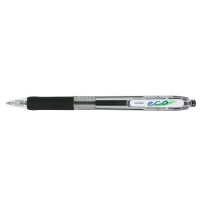 Pen-Retractable, Jimnie Clip Eco, 1.0Mm Black - 45888-22510