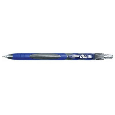 Pen-Retractable, Ola 1.0Mm Blue 12/Bx - 45888-23520