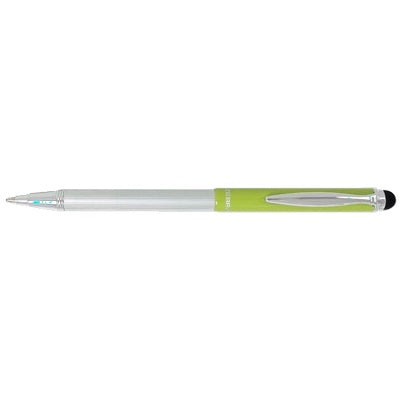 Stylus Pen-Telescopic Ballpoint,1.0Mm Light Green/Black Ink - 45888-33641