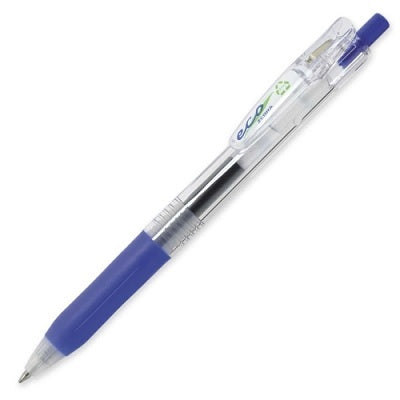 Pen-Retractable, Sarasa Clip Eco Gel, 0.7Mm Blue - 45888-41120
