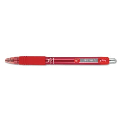 Pen-Retractable, Z-Grip Gel 0.7Mm Red 12/Bx - 45888-42430