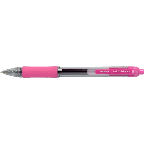Pen-Retractable, Sarasa Gel 0.7Mm Fuchsia 12/Bx - 45888-46870