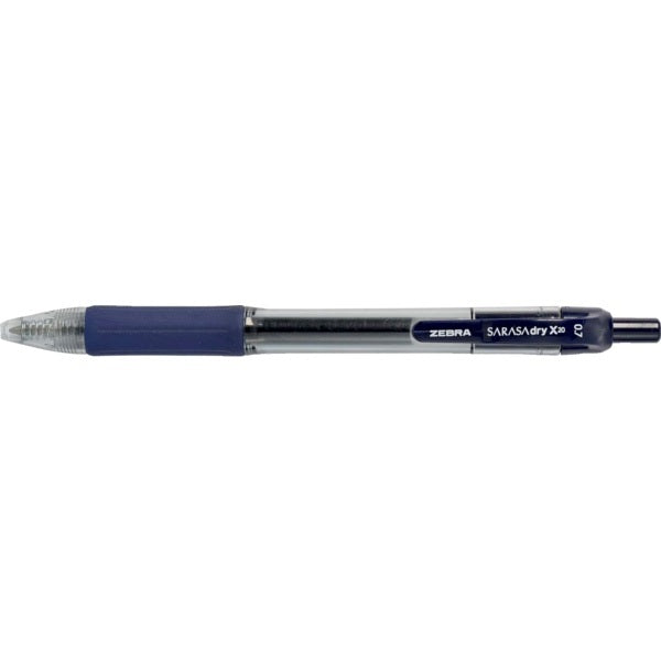 Pen-Retractable, Sarasa Gel 0.7Mm Indigo 12/Bx - 45888-46910