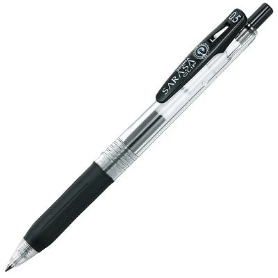 Pen-Retractable, Sarasa Clip 0.5Mm Black - 45888-47310
