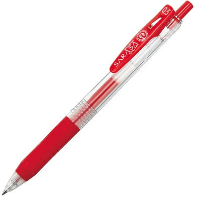 Pen-Retractable, Sarasa Clip 0.5Mm Red - 45888-47330