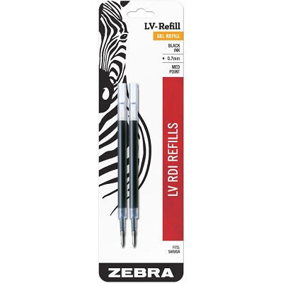 Pen Refill-Zebra Jf Gel For Sarasa, Grand,Gr8,0.7Mm Blk 2/Pk - 45888-87012