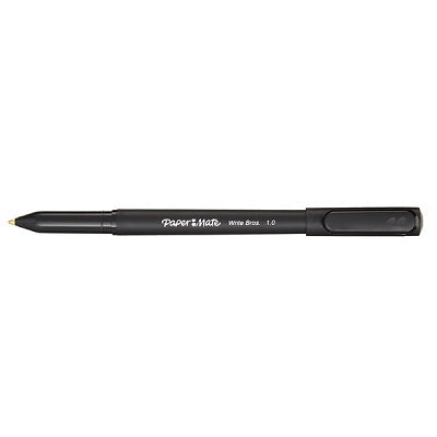 Pen-Stick, Write Bros. Ballpoint, Medium Black, 60/Box - 4621401C