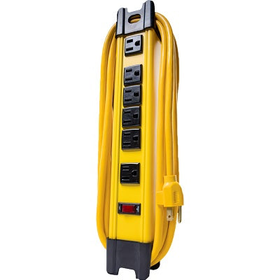 Power Block-6 Outlet, Woods Pro, Metal Construction 10' Cord - 4658