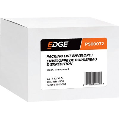 Envelope-Packing Slip 9-1/2" X 12", 500/Box -Bc300 - 4800004