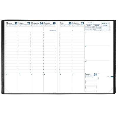 Planner Refill-Trinote, Weekly, 9-1/2X7-1/4 English 2025 - 48001E