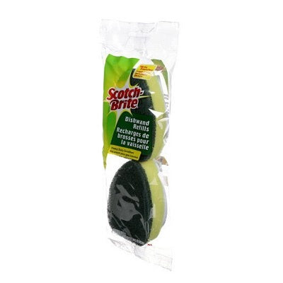 Dishwand Refill-Scotch-Brite Heavy Duty 2-Pack -52136 - 481-12-RSC-RRP