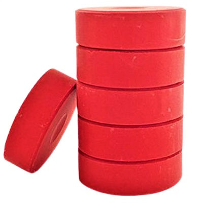 Paint-Tempera Block, Dblg 58Mm X 19Mm, Red, 6/Pk - 49003