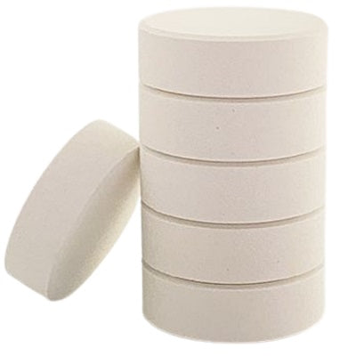 Paint-Tempera Block, Dblg 58Mm X 19Mm, White, 6/Pk - 49006