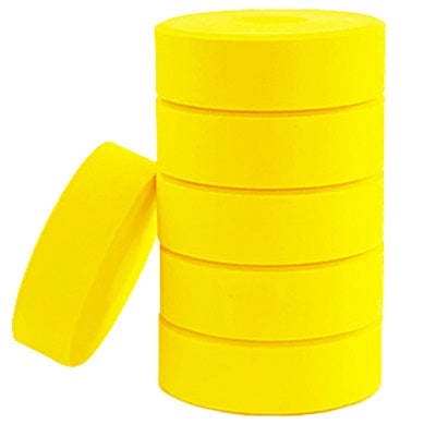 Paint-Tempera Block, Dblg 58Mm X 19Mm, Yellow, 6/Pk - 49007