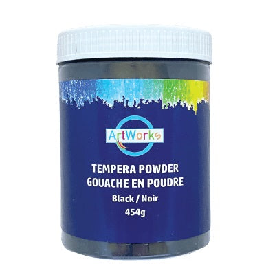 Paint-Tempera Powder, 454G. Black - 49031
