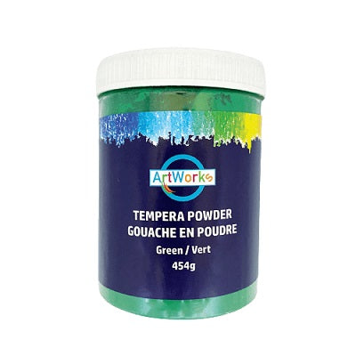 Paint-Tempera Powder, 454G. Green - 49034