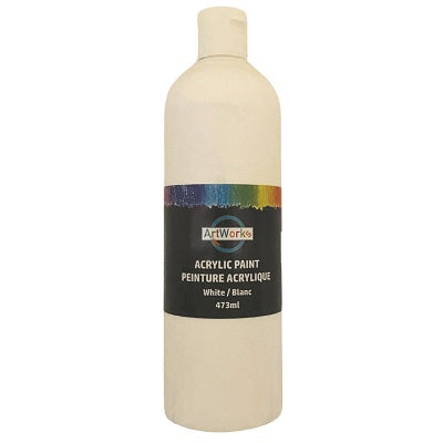 Paint-Acrylic Artworks 473Ml. White - 49301DBLG