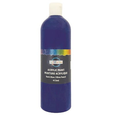Paint-Acrylic Artworks 473Ml. Dark Blue - 49302