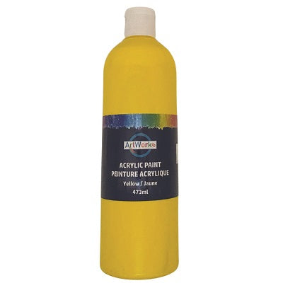 Paint-Acrylic Artworks 473Ml. Yellow - 49305