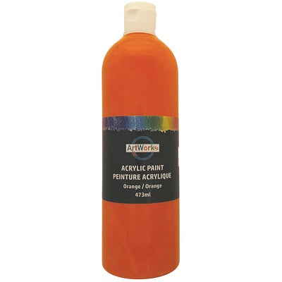 Paint-Acrylic Artworks 473Ml. Orange - 49306