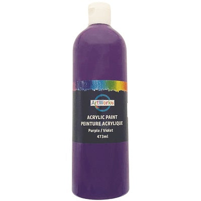 Paint-Acrylic Artworks 473Ml. Purple - 49309
