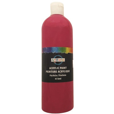 Paint-Acrylic Artworks 473Ml. Fuchsia - 49311