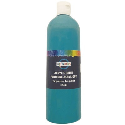 Paint-Acrylic Artworks 473Ml. Turquoise - 49312