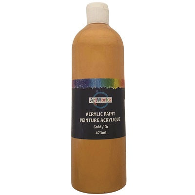 Paint-Acrylic Artworks 473Ml. Gold - 49313