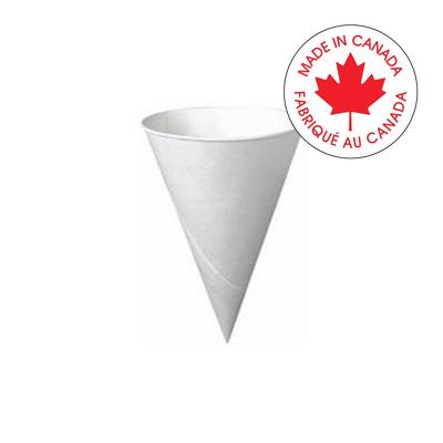 Cups-Cone, Rolled Rim 4Oz Water, 200/Pk - 4BR-2050
