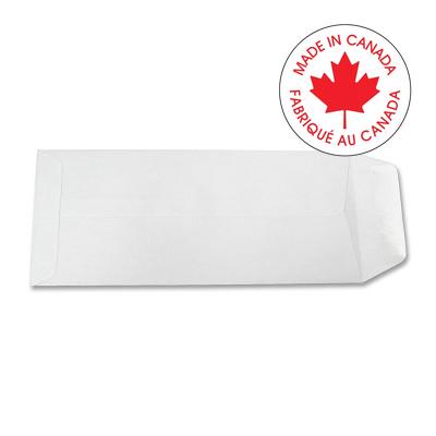 Envelope-Policy #10 White Open End Centre Seam, 500/Box - 5000440FSCNL