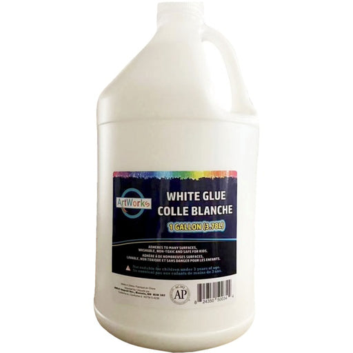 Glue-School, Artworks Washable White 3.78L - 50034