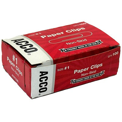 Paper Clips-#1 Corrugated Silver - 50505-72385