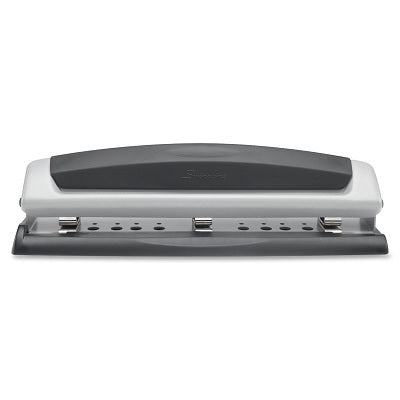 Punch-2/3 Hole, 9/32" Precision Pro Capacity 10,Black/Silver - 50505-74037
