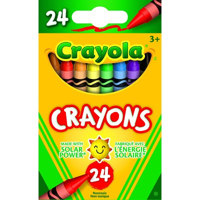 Crayons-Crayola 24 Colours - 52-0024
