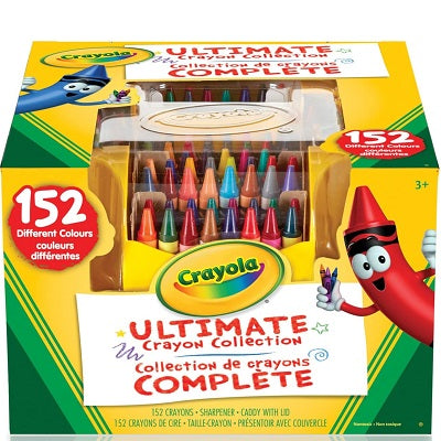 Crayons-Crayola 152 Piece Ultimate Collection - 52-0099