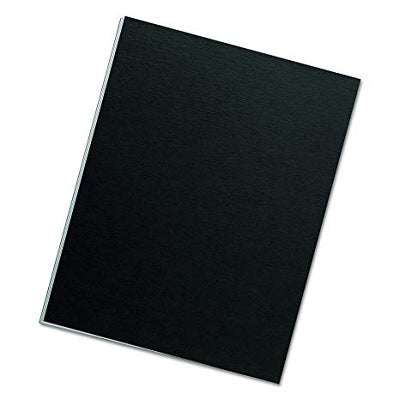 Binding Cover-Futura 8-3/4"X11", Black 25/Pack - 5224901
