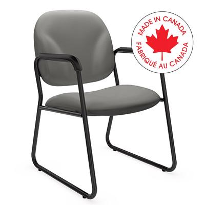 Chair-Armchair Solo, Waterfall Fabric, Splash - 5225 WA42 BLK SS GL