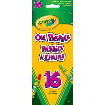 Pastels-Oil Crayola, 16 Colours - 52-4616