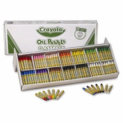 Pastels-Oil, Classpack, Crayola 12 Colours, 336/Box - 52-4629