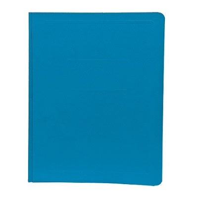 Report Cover-With Fasteners, Panel & Border, Light Blue 25/ - 52501