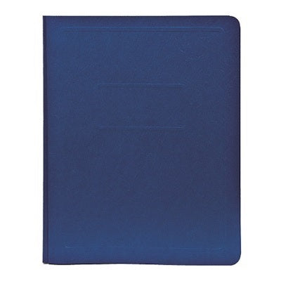 Report Cover-With Fasteners, Panel & Border, Blue 25/Bx - 52502