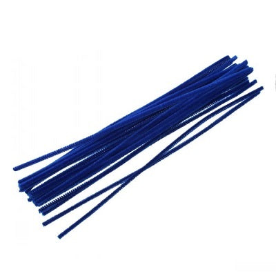 Chenille Stems-12In. Dark Blue, 100/Pack - 53321
