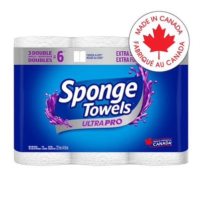 Paper Towel-Spongetowels Ultra, Choose-A-Size 110Sht 3/Pack - 53331