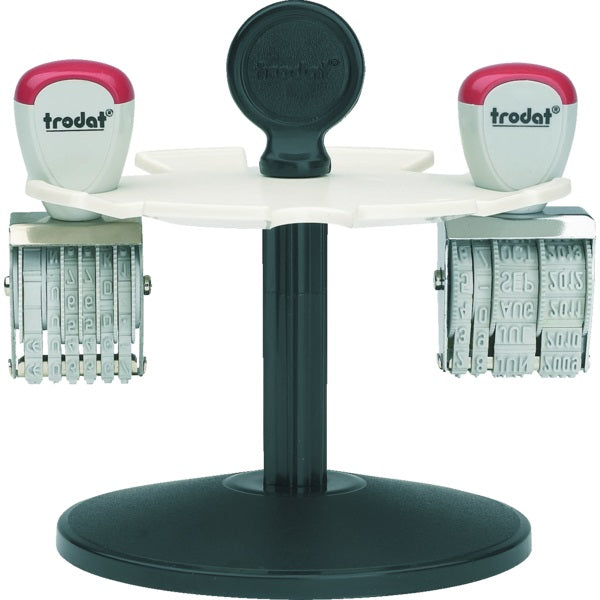 Stamp Rack-Rotary, Capacity 8 Hand Stamps - 54771